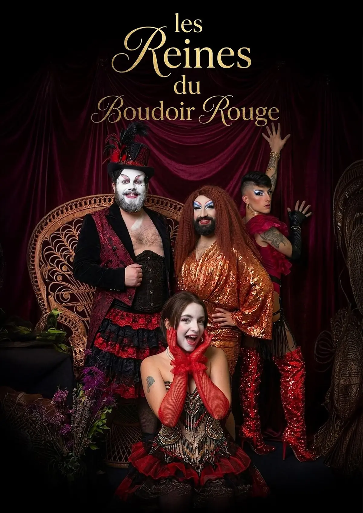 Les Reines du boudoir rouge