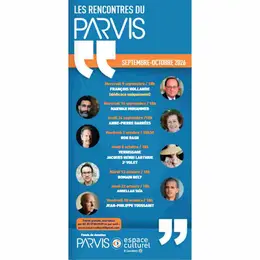 Les rencontres du Parvis - Septembre et Octobre 2026