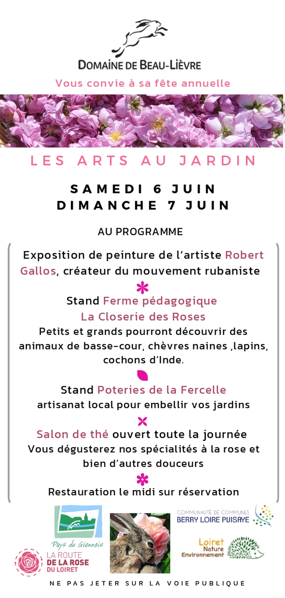 Les Rendez-vous aux Jardins au Domaine de Beau-Lièvre - Les Arts aux jardins