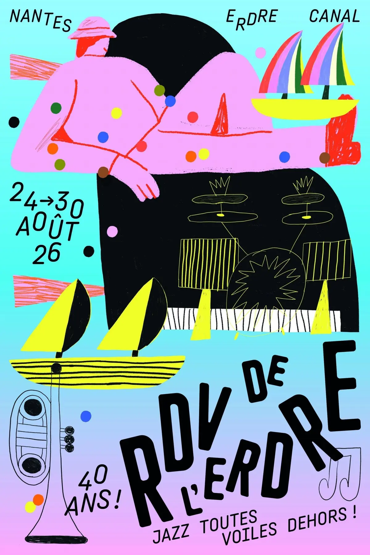 Les Rendez-Vous de l’Erdre : plus de 150 bateaux vont envahir le cœur de Nantes pour un immense festival gratuit