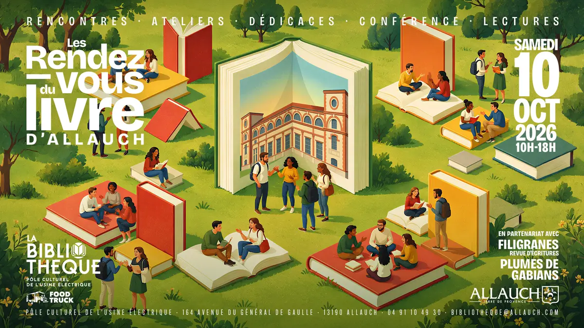 Les rendez-vous du livre d'Allauch