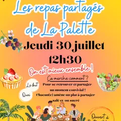 Les repas partagés de La Palette