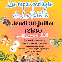 Les repas partagés de La Palette