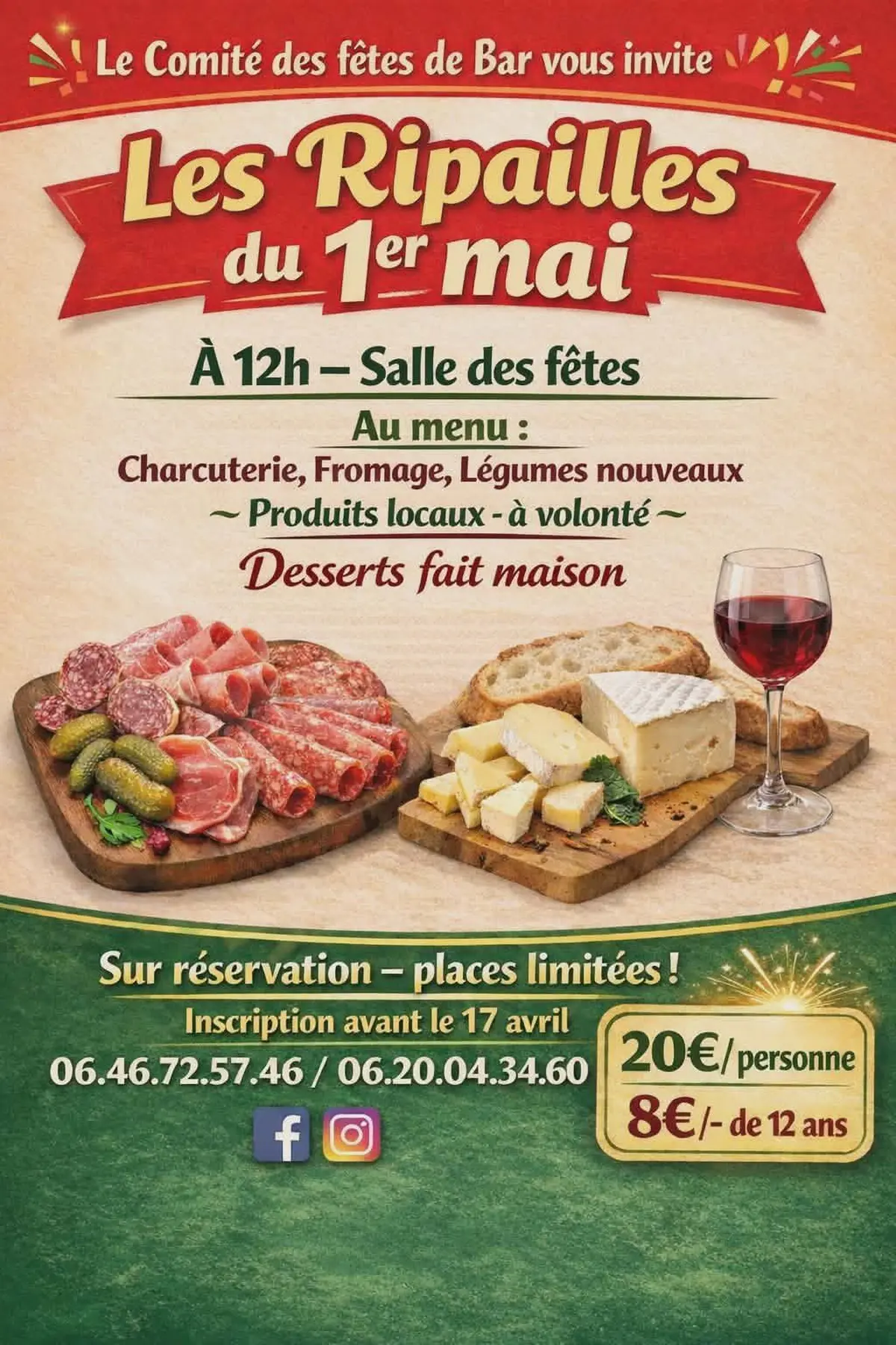 Les ripailles du 1er Mai