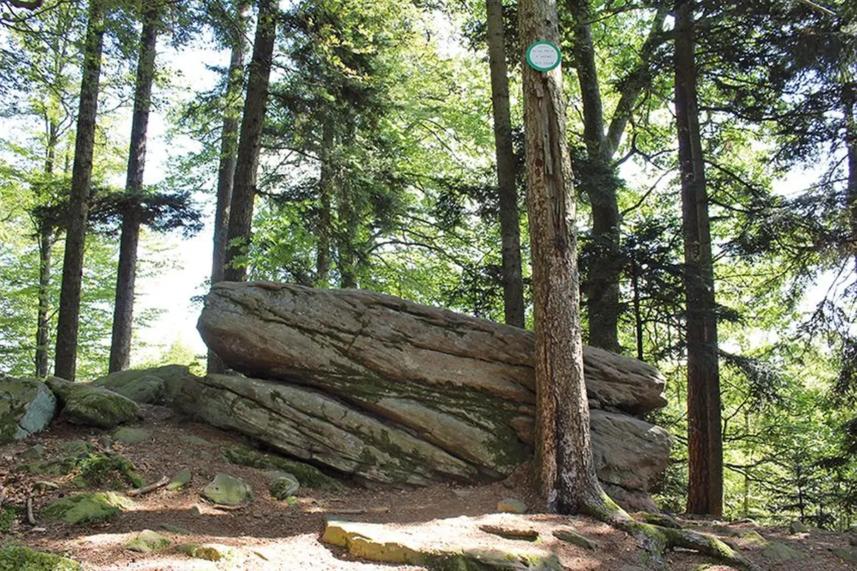 Le rocher de la paix d'Udine