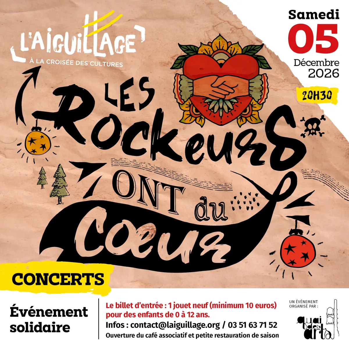 Les Rockeurs ont du coeur