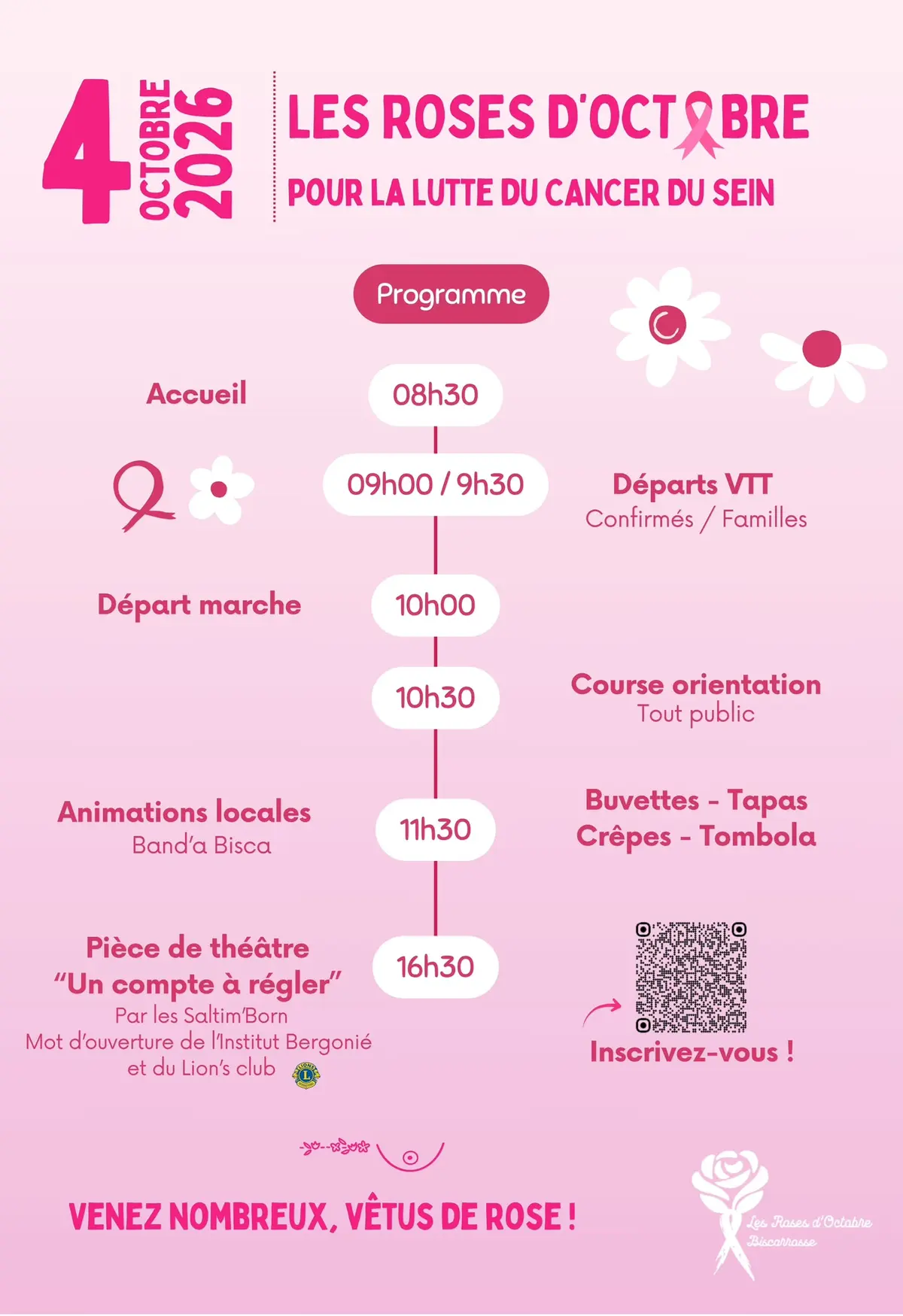 Les Roses d'Octobre de Biscarrosse