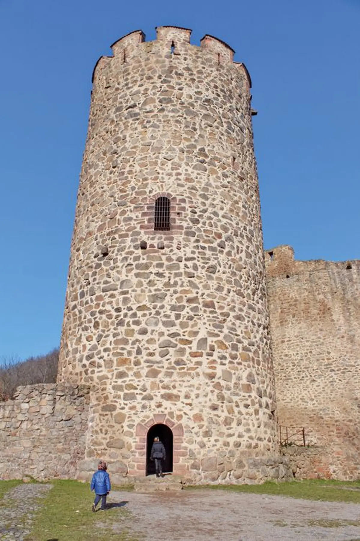 Les ruines du château