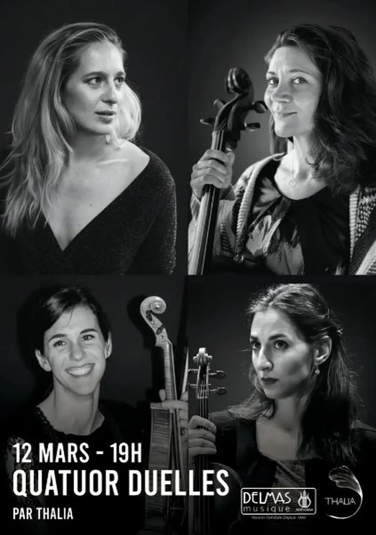 Les Saisons Culturelles De Rombeau : Diner Musical - Quatuor Duelles