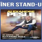 Les Saisons Culturelles De Rombeau : Dîner Stand-Up - Alexandre Pesle