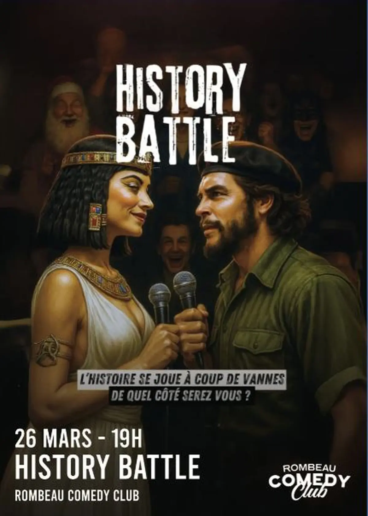 Les Saisons Culturelles De Rombeau : Dîner Stand-Up - History Battle