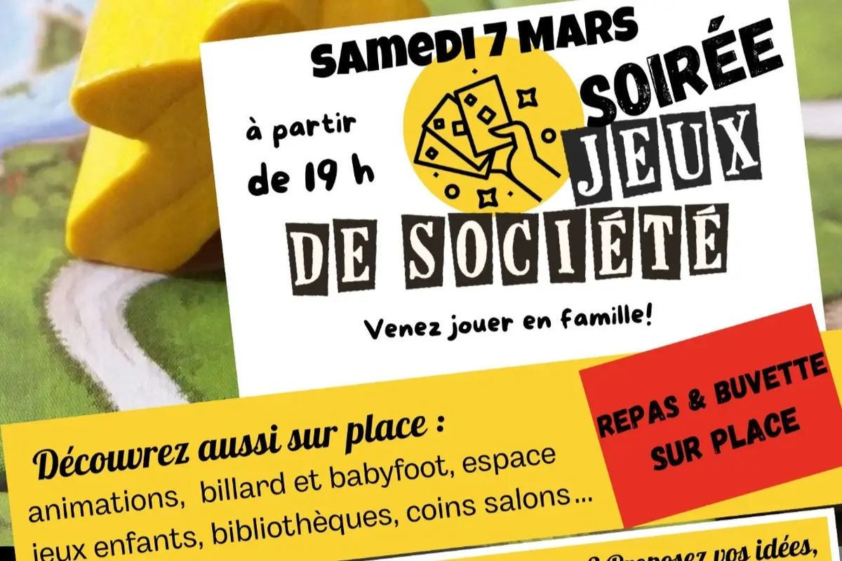 Les samedis à l'écocentre : Soirée jeux