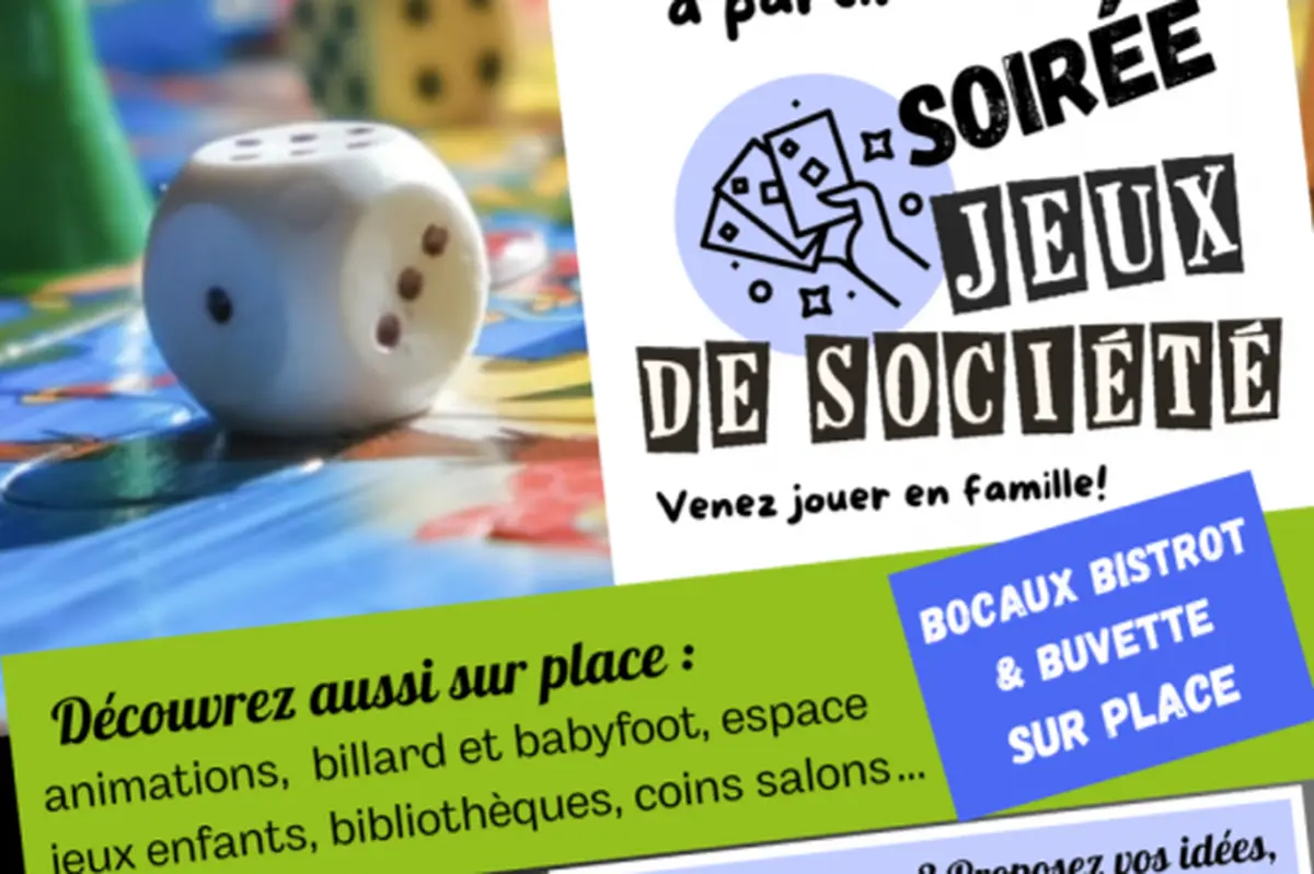 Les samedis à l'écocentre : Soirée jeux