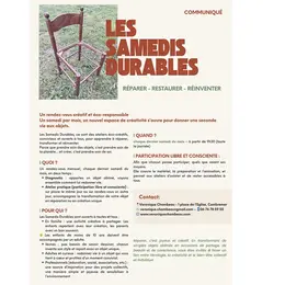 Les Samedis Durables : sensibilisation à l'Upcycling &  Papier Mâché