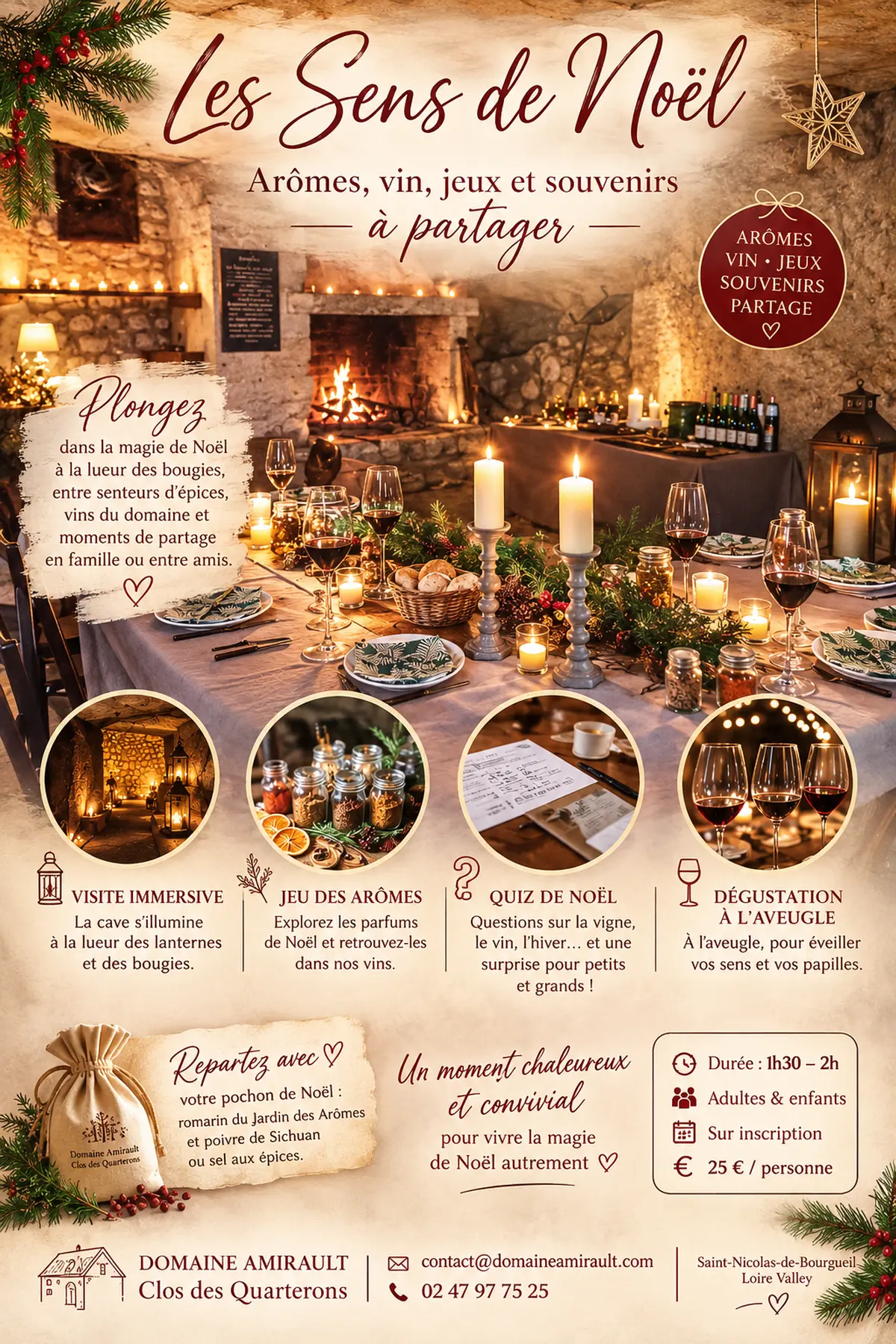 Les sens de Noël