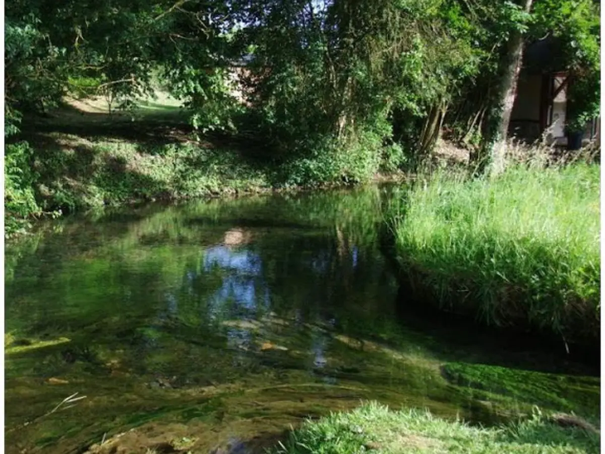 Les sens en éveil à source de l'Orbiquet.