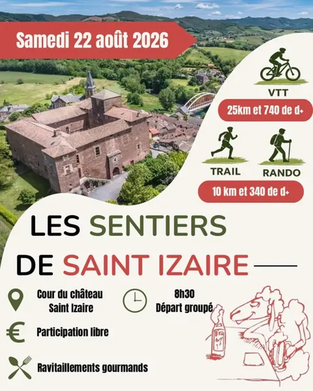 Les Sentiers de Saint-Izaire