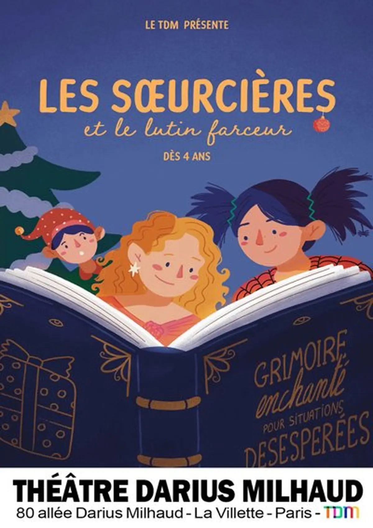 Les Soeurcières et le lutin farceur