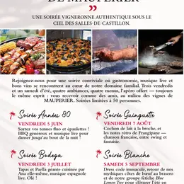 Les soirée Guinguette de MAUPERIER