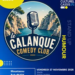 Les soirées du Centre Culturel Cassis - Le Calanque Comedy Club