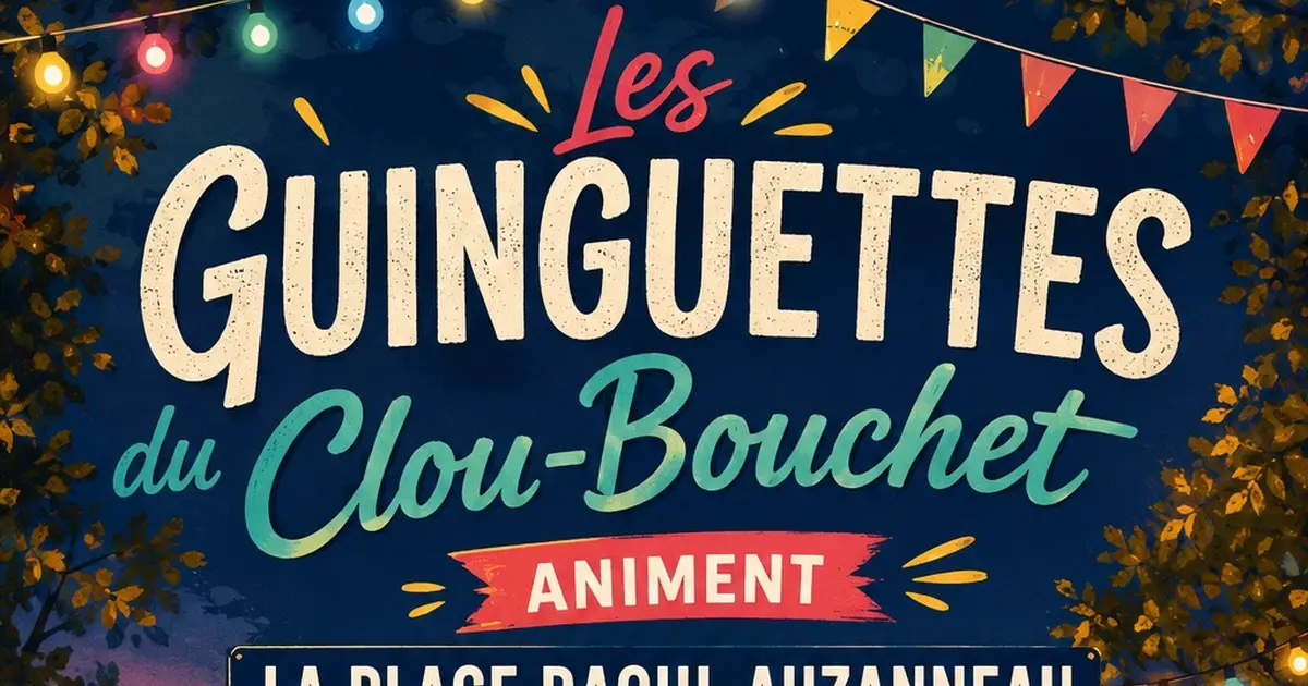 Les soirées guinguette du Clou-Bouchet à Niort