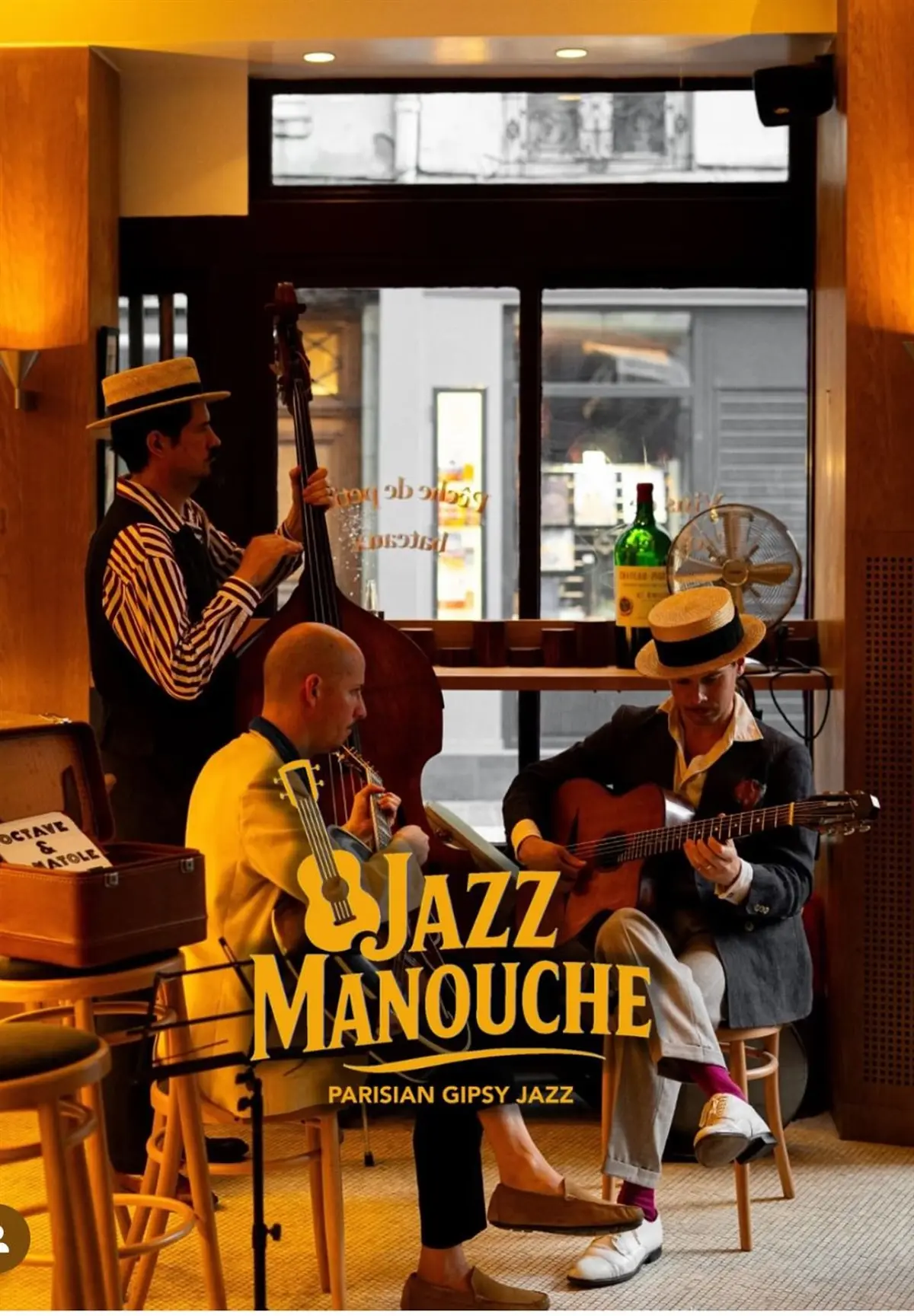 Les soirées jazz manouche de l'Atelier d'André