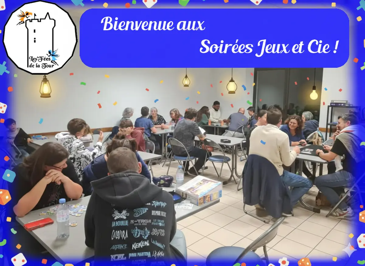Les soirées jeux et cie ! A Parthenay