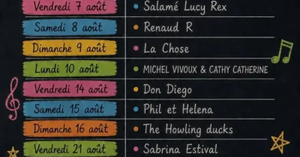 Les soirées musicales à la Paillotte Aveyronnaise