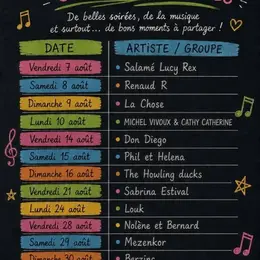 Les soirées musicales à la Paillotte Aveyronnaise