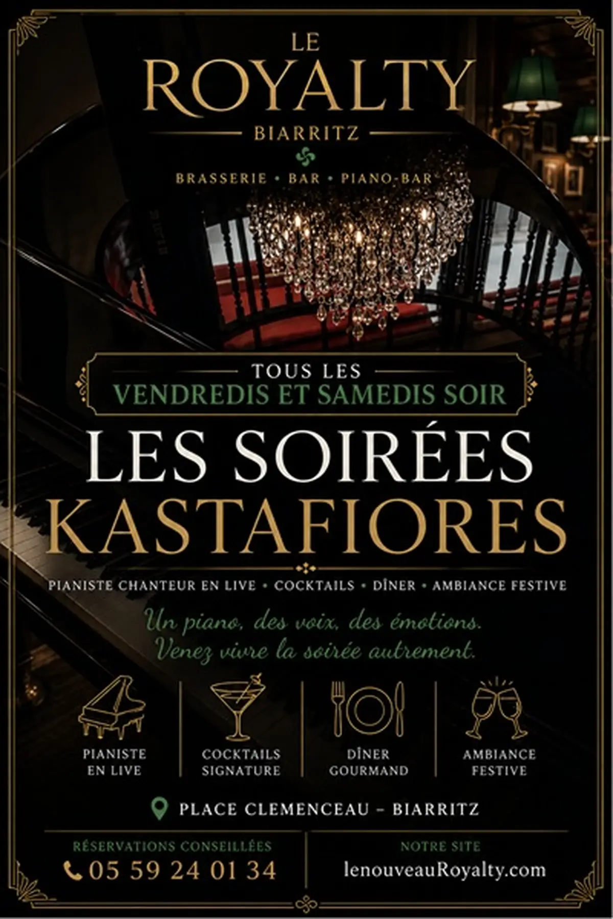 Les soirées piano -  Le Nouveau Royalty