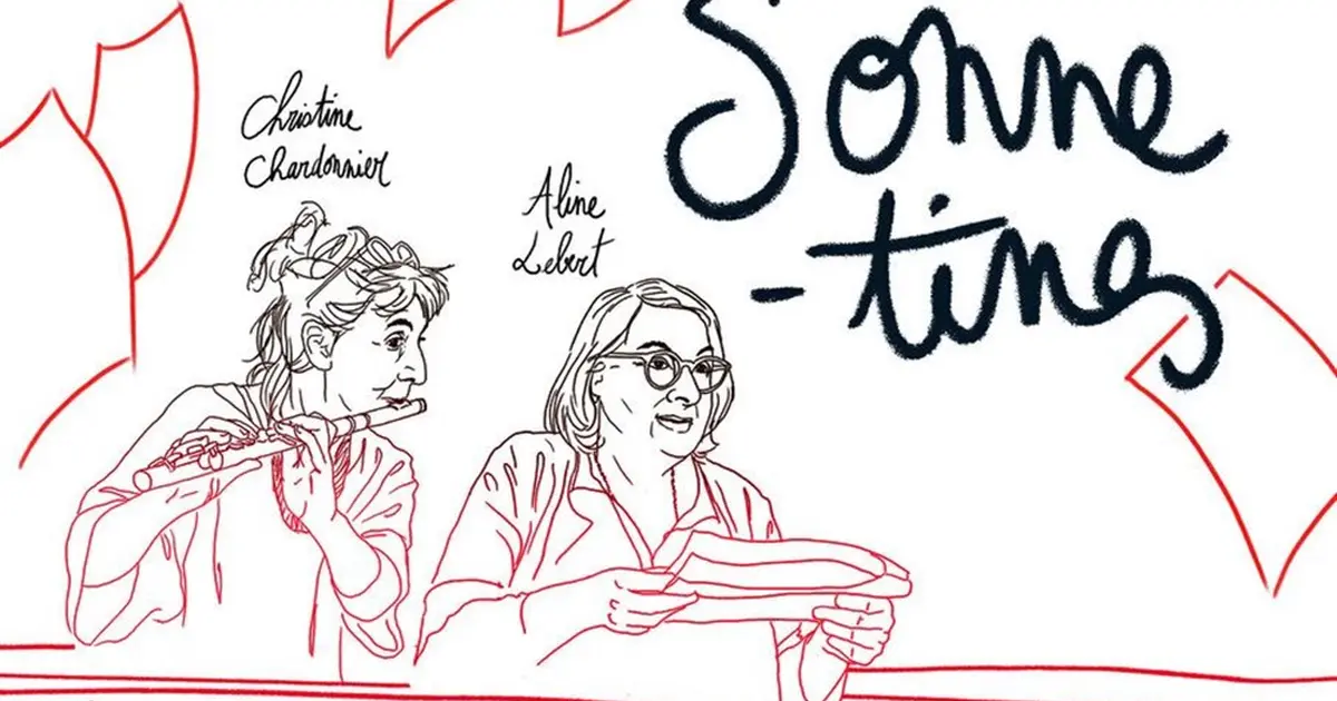 Les Sonnetines, performance musicale poétique par Christine Chardonnier & Aline Lebert