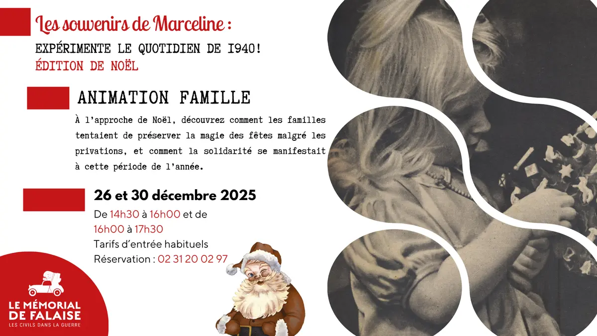 Les souvenirs de Marceline : Expérimente le quotidien de 1940 ! Edition de Noël