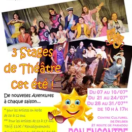 Les Stages de Théâtre d'été de la Troupe de la Dame Blanche à Bon-Encontre !