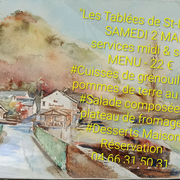 Les Tablées De St Léger - Menu Cuisses De Grenouilles