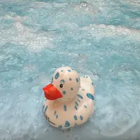 Le canard qui célèbre les 20 ans des thermes Südpfalz DR