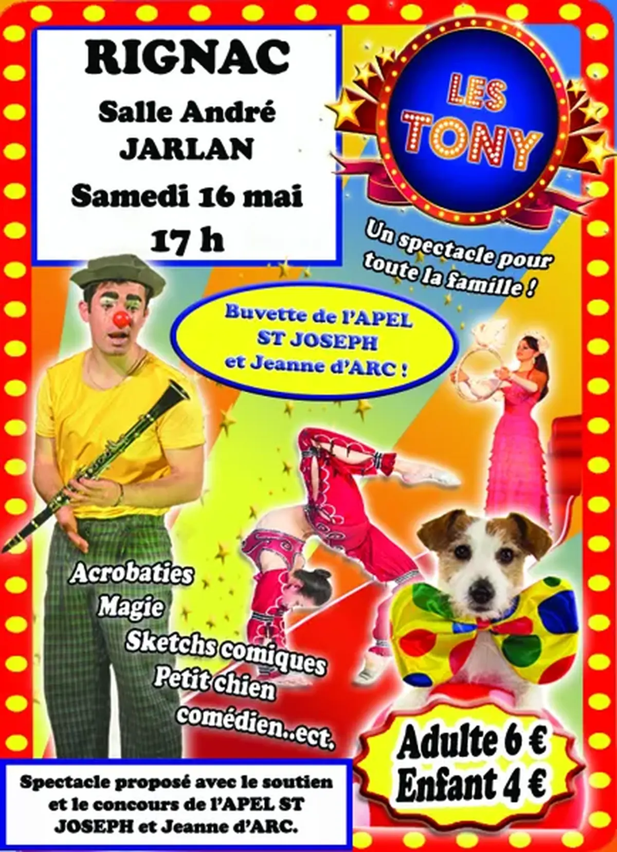 Les Tony Spectacle