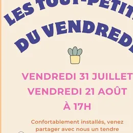 Les tout-petits du vendredi