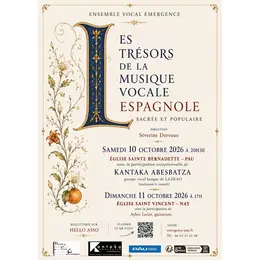 Les trésors de la musique vocale espagnole
