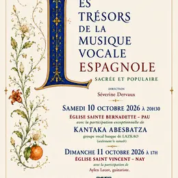 Les trésors de la musique vocale espagnole