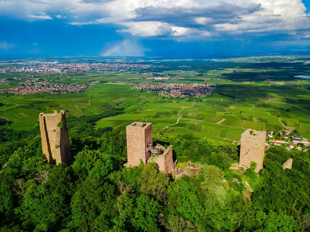 Les Trois châteaux du Haut-Eguisheim