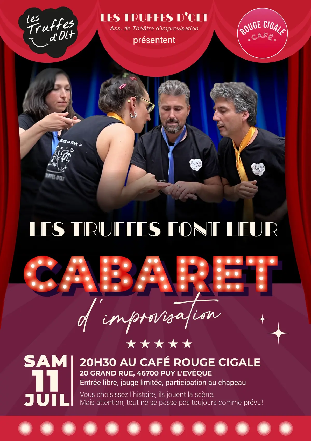 Les Truffes font leur cabaret