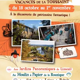 Les vacances d'automne aux Jardins panoramiques de Limeuil