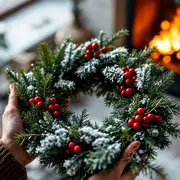 Les vacances de l'Office : Atelier création d'une couronne de Noël