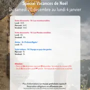 Les vacances de Noël au Musée national de Préhistoire
