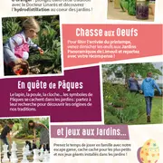 Les vacances de Printemps au Jardins Panoramiques de Limeuil