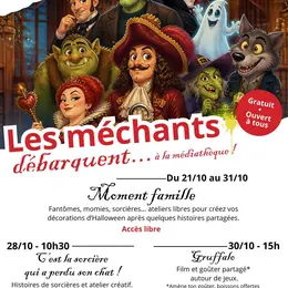 Les Vacances de Toussaint à la Médiathèque de Mouriès