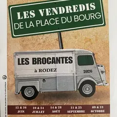Les Vendredis à la Place du Bourg: Brocante de l’Été