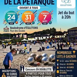 Les vendredis d'été de la pétanque