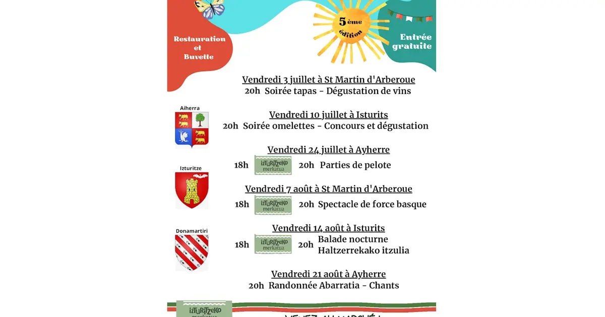 Les vendredis de l'Arbéroue : force basque