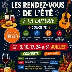 Les Vendredis Gourmands de la Laiterie à Coulon